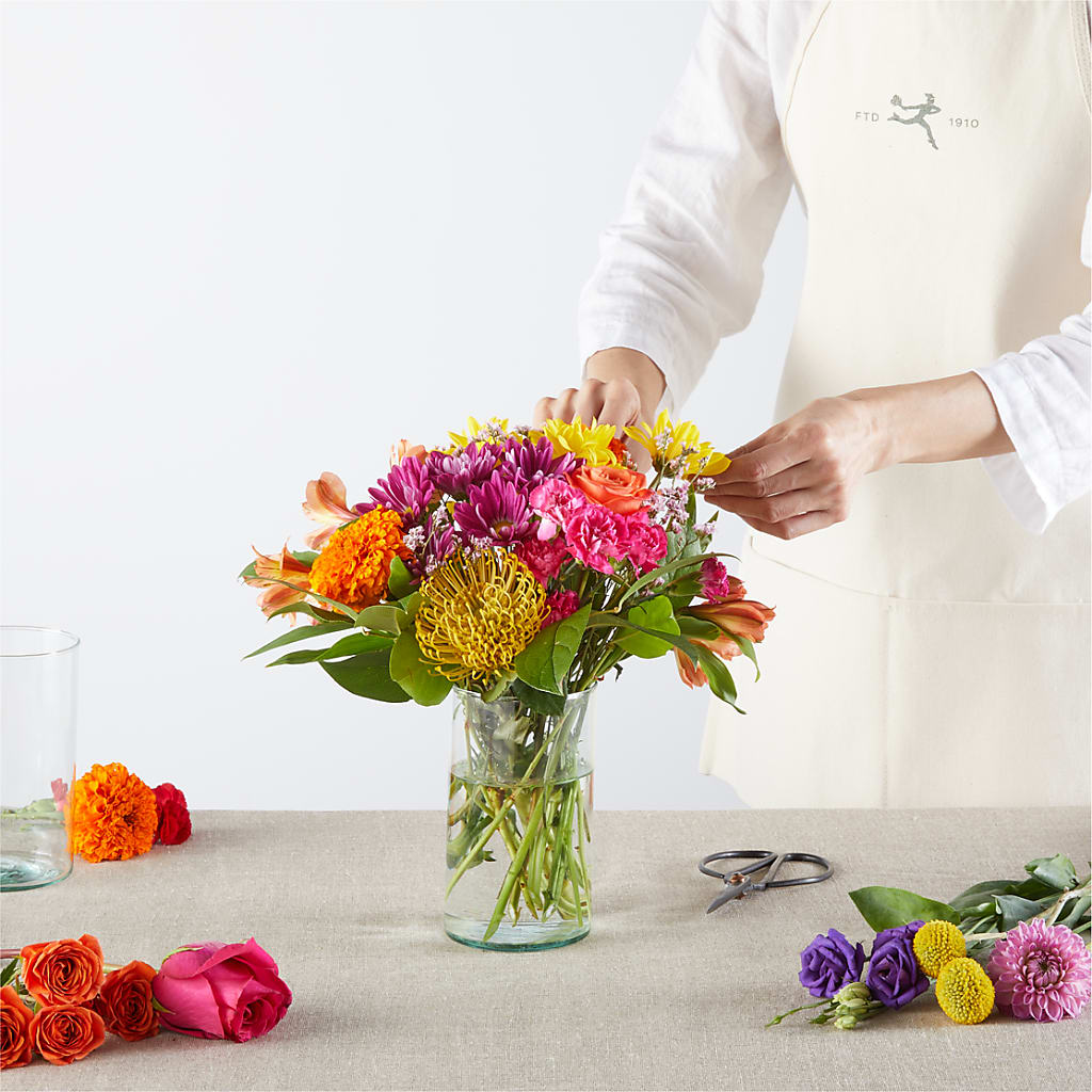 Feast of Color – A Florist Original –  Nela Park Florist Llc, East Cleveland OH