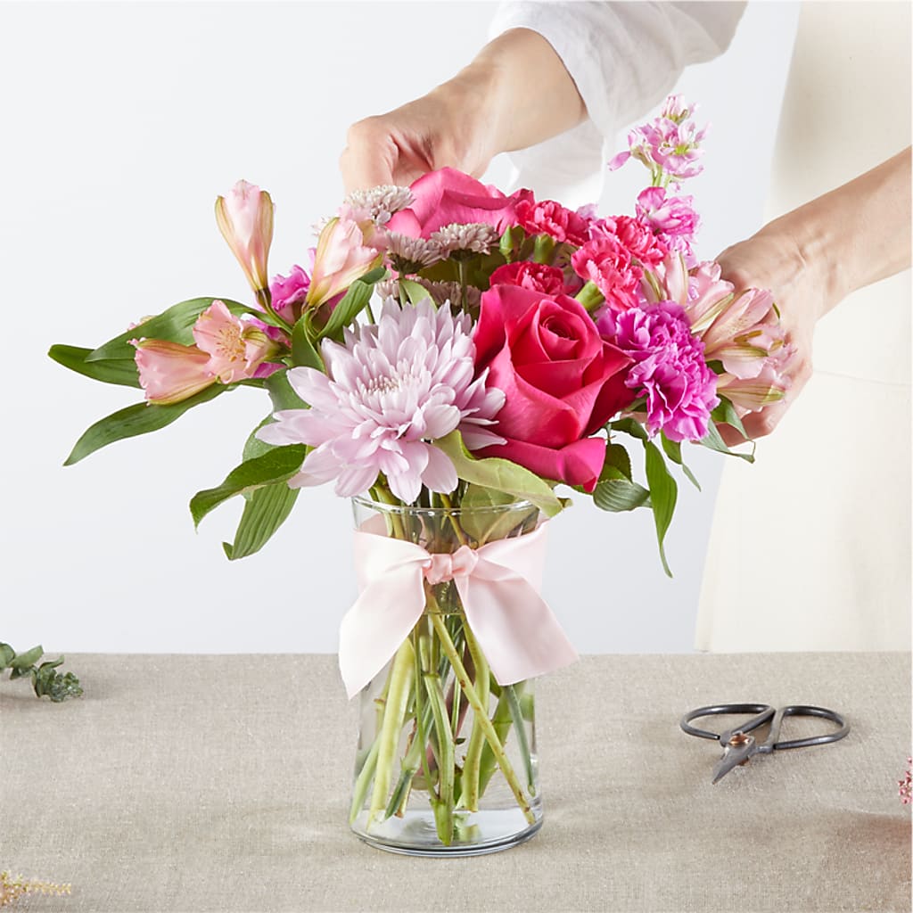 Pink Ribbon - A Florist Original –  Nela Park Florist Llc, East Cleveland OH