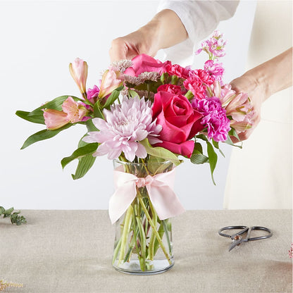 Pink Ribbon - A Florist Original –  Nela Park Florist Llc, East Cleveland OH