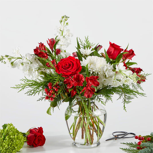 Merry Moment Bouquet – A Florist Original –  Nela Park Florist Llc, East Cleveland OH