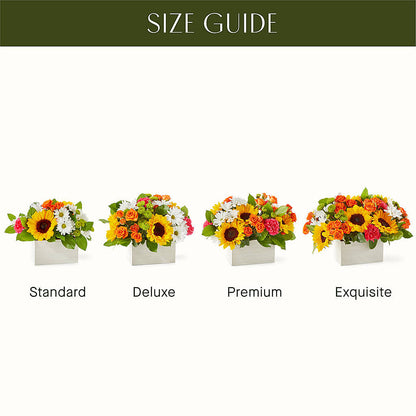 Sun-drenched Blooms Box Bouquet –  Nela Park Florist Llc, East Cleveland OH