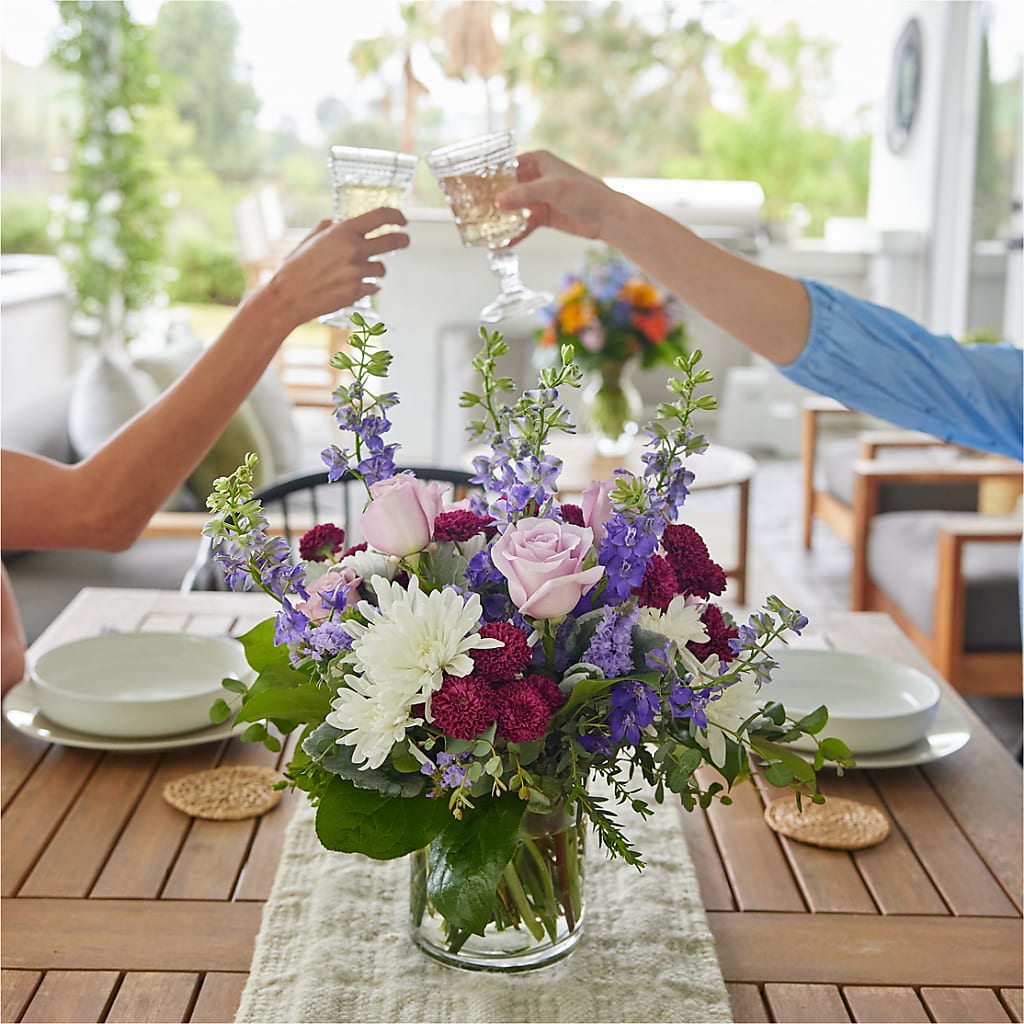 Violet Frost Bouquet –  Nela Park Florist Llc, East Cleveland OH
