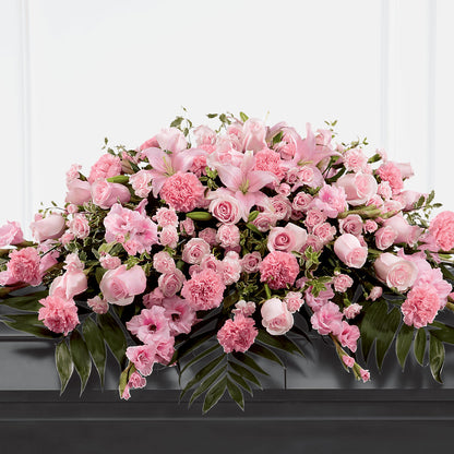 Garden of Comfort Casket Spray (Standard) –  Nela Park Florist Llc, East Cleveland OH