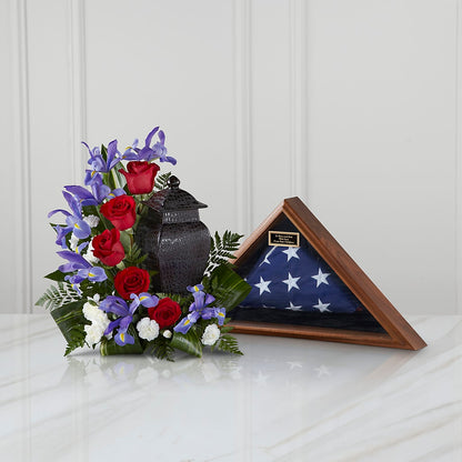 Patriotic Tribute Arrangement –  Nela Park Florist Llc, East Cleveland OH