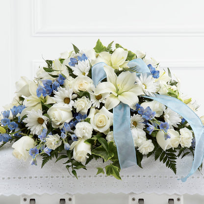 Tender Treasure Casket Spray –  Nela Park Florist Llc, East Cleveland OH