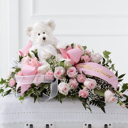 Touch of Sympathy Casket Spray –  Nela Park Florist Llc, East Cleveland OH