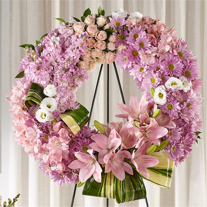 Gift of Warmth Wreath –  Nela Park Florist Llc, East Cleveland OH