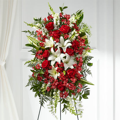 Everlasting Memory Standing Spray –  Nela Park Florist Llc, East Cleveland OH