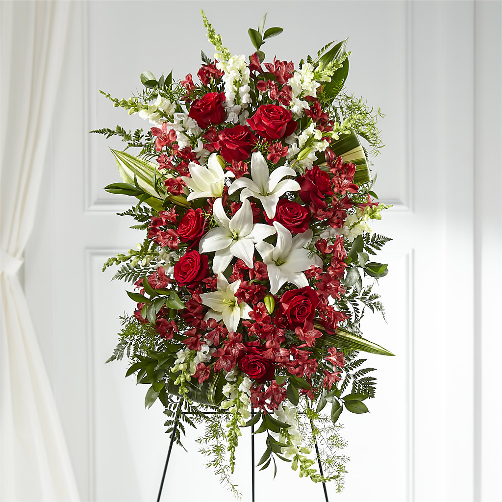 Everlasting Memory Standing Spray –  Nela Park Florist Llc, East Cleveland OH