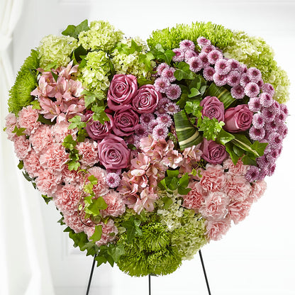 Heartwarming Standing Heart –  Nela Park Florist Llc, East Cleveland OH