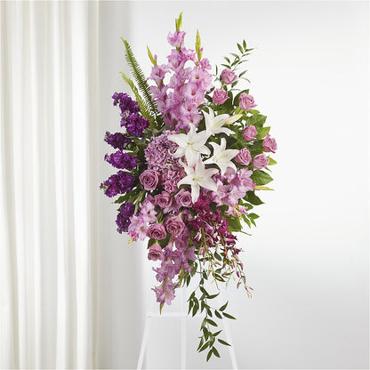Never Alone Standing Spray –  Nela Park Florist Llc, East Cleveland OH
