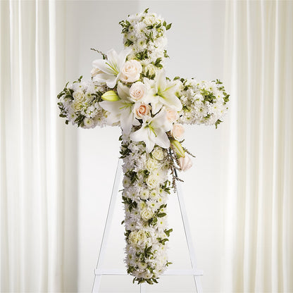 Spiritual Guidance Standing Spray –  Nela Park Florist Llc, East Cleveland OH