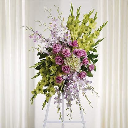 Lasting Legacy Standing Spray –  Nela Park Florist Llc, East Cleveland OH