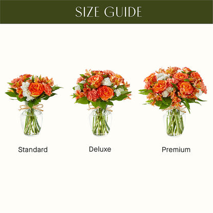 Apricot Glow Bouquet –  Nela Park Florist Llc, East Cleveland OH