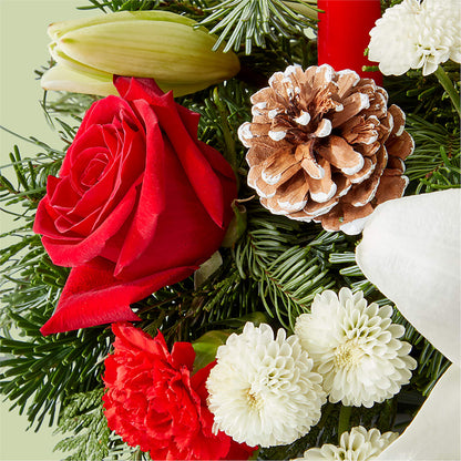 Seasonal Festivities Centerpiece –  Nela Park Florist Llc, East Cleveland OH