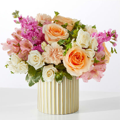 Paradise Bouquet with Ivory Vase –  Nela Park Florist Llc, East Cleveland OH
