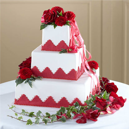 Forever Happiness Cake Decor –  Nela Park Florist Llc, East Cleveland OH
