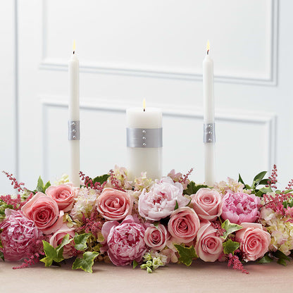 Worldwide Romance Unity Candle Arrangement –  Nela Park Florist Llc, East Cleveland OH
