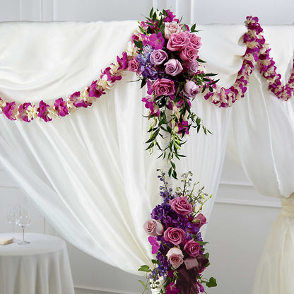 Color & Light Chuppah Decor –  Nela Park Florist Llc, East Cleveland OH