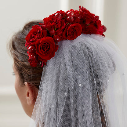 Heart's Happiness Hair Decor –  Nela Park Florist Llc, East Cleveland OH